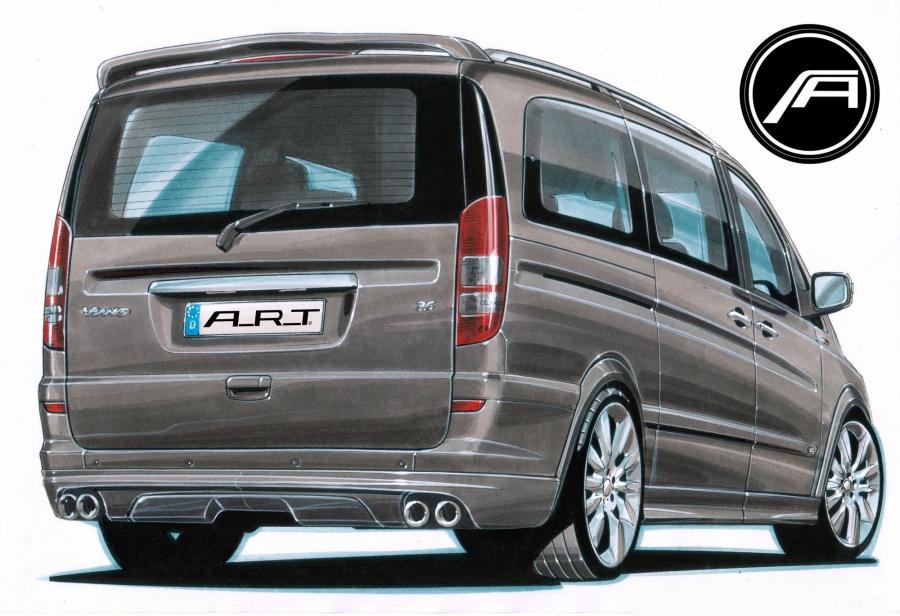  Mercedes-Benz Viano by ART 2010 года  (фото 2 из 2)